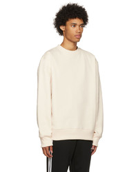 Sweat-shirt en polaire blanc adidas Originals