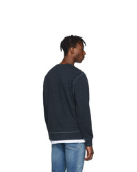 Sweat-shirt en polaire bleu marine Levis Made and Crafted