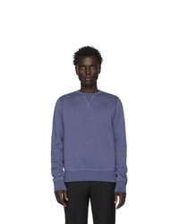 Sweat-shirt en polaire bleu Ralph Lauren Purple Label