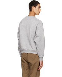 Sweat-shirt en polaire imprimé beige Alo