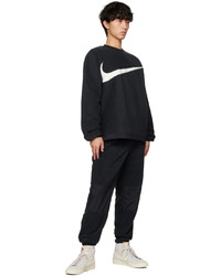 Sweat-shirt en polaire noir Nike