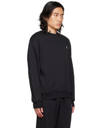 Sweat-shirt en polaire noir NIKE JORDAN