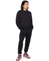 Sweat-shirt en polaire noir NIKE JORDAN