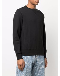 Sweat-shirt en polaire noir Calvin Klein Jeans