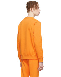 Sweat-shirt en polaire orange Nike