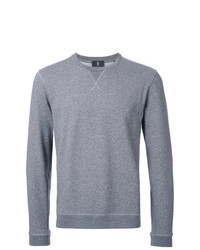 Sweat-shirt en tricot gris