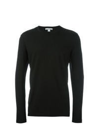 Sweat-shirt en tricot noir