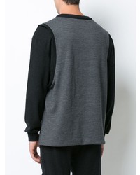 Sweat-shirt gris foncé Private Stock