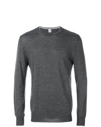 Sweat-shirt gris foncé Eleventy