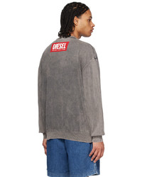 Sweat-shirt gris Diesel