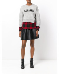 Sweat-shirt gris Dsquared2