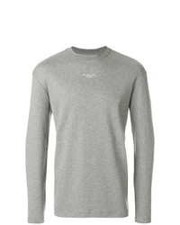 Sweat-shirt gris Drôle De Monsieur