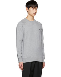 Sweat-shirt gris MAISON KITSUNÉ