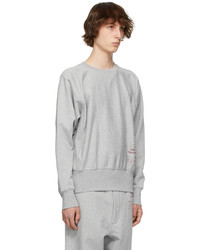 Sweat-shirt gris Maison Margiela