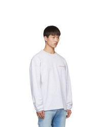 Sweat-shirt gris Alexander Wang