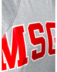 Sweat-shirt gris MSGM