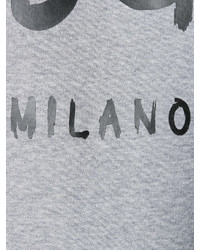 Sweat-shirt gris MSGM