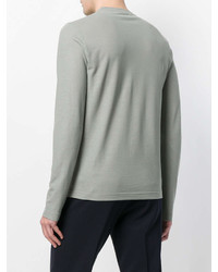 Sweat-shirt gris Zanone