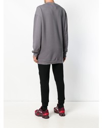 Sweat-shirt gris Off-White