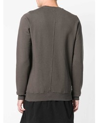 Sweat-shirt gris Rick Owens DRKSHDW