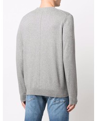 Sweat-shirt gris Calvin Klein Jeans