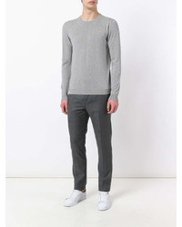 Sweat-shirt gris Roberto Collina