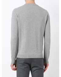 Sweat-shirt gris Roberto Collina