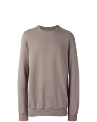 Sweat-shirt gris Rick Owens DRKSHDW