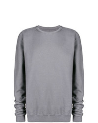 Sweat-shirt gris Rick Owens DRKSHDW