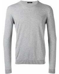 Sweat-shirt gris Roberto Collina