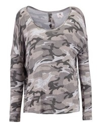 Sweat-shirt gris Sundry