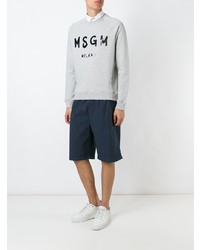 Sweat-shirt gris MSGM