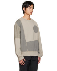 Sweat-shirt gris MM6 MAISON MARGIELA