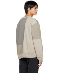 Sweat-shirt gris MM6 MAISON MARGIELA