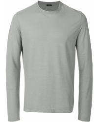 Sweat-shirt gris Zanone