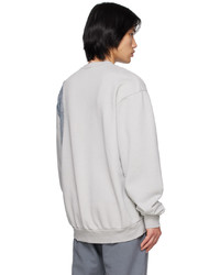 Sweat-shirt imprimé beige Alchemist