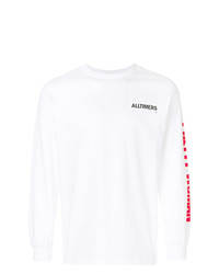 Sweat-shirt imprimé blanc Alltimers