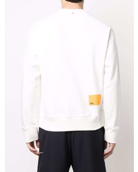 Sweat-shirt imprimé blanc Oamc