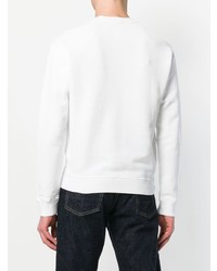 Sweat-shirt imprimé blanc DSQUARED2