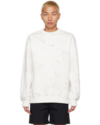 Sweat-shirt imprimé blanc Han Kjobenhavn