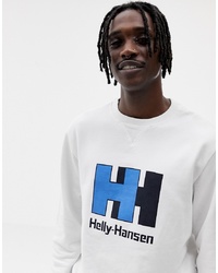 Sweat-shirt imprimé blanc Helly Hansen