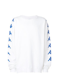 Sweat-shirt imprimé blanc Paura