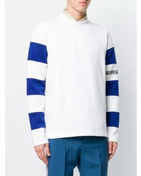 Sweat-shirt imprimé blanc Calvin Klein 205W39nyc