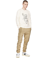 Sweat-shirt imprimé blanc Ps By Paul Smith