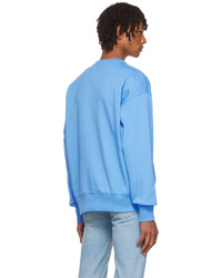 Sweat-shirt imprimé bleu clair Nike