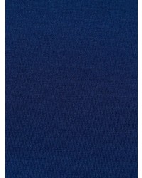 Sweat-shirt imprimé bleu marine Versace