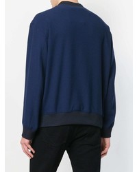 Sweat-shirt imprimé bleu marine Kenzo