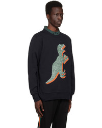 Sweat-shirt imprimé bleu marine Ps By Paul Smith