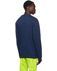 Sweat-shirt imprimé bleu marine Ps By Paul Smith