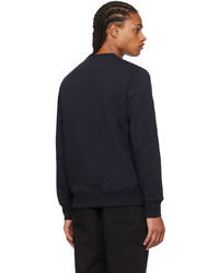 Sweat-shirt imprimé bleu marine Ps By Paul Smith